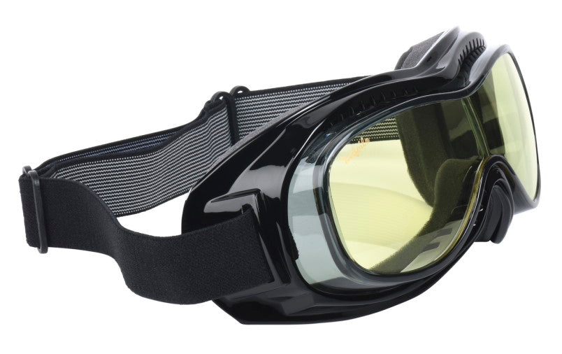 9312 Airfoil Wear Over Goggle - Yellow Lens Goggles Virginia City Motorcycle Company Apparel 