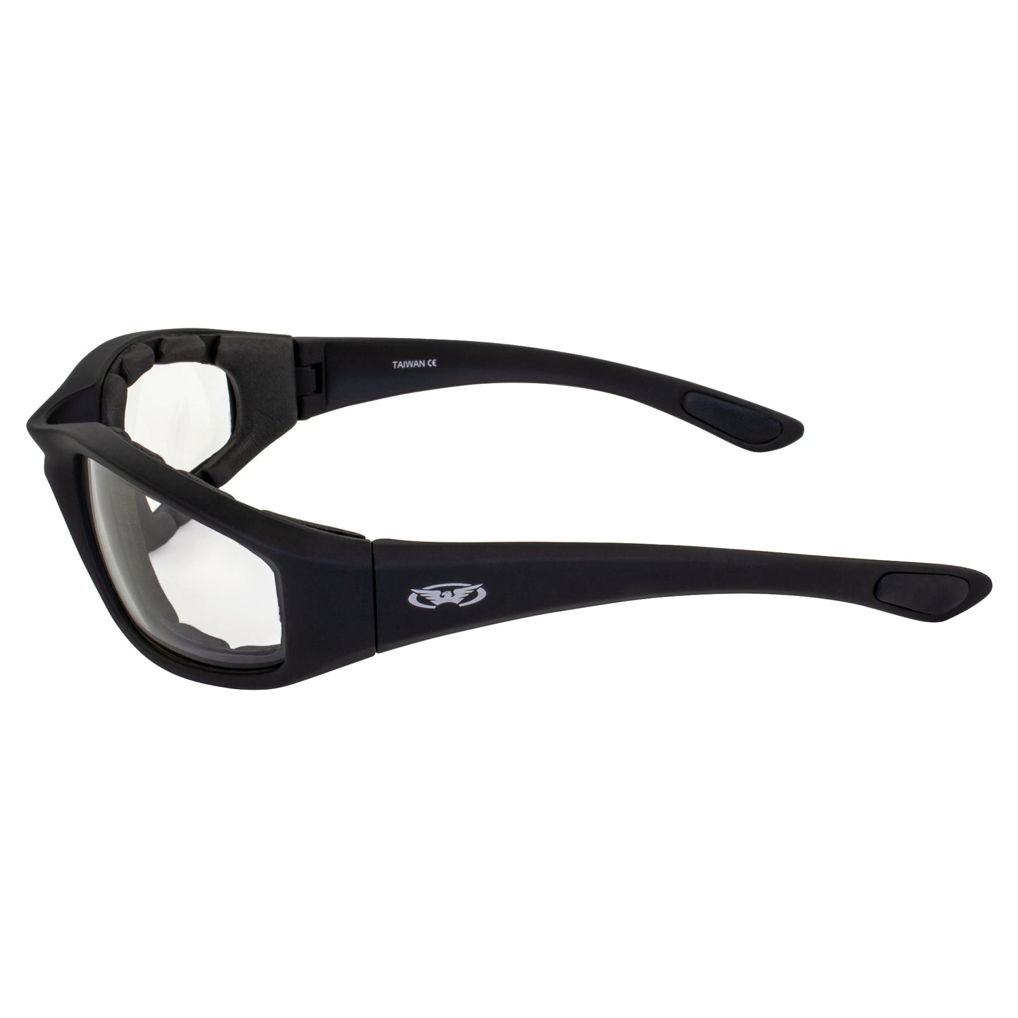 Global Vision Kickback Foam Padded Yellow Tint Lens Sunglasses Sunglasses Virginia City Motorcycle Company Apparel 
