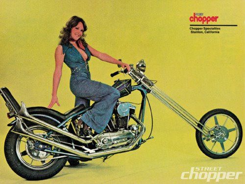 Retro Chopper Fleece Pullover Sweatshirt Virginia City Motorcycle Company Apparel 