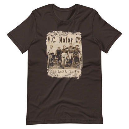 1920's Motorcycle Club Short-Sleeve T-Shirt Men's T-Shirt Virginia City Motorcycle Company Apparel 