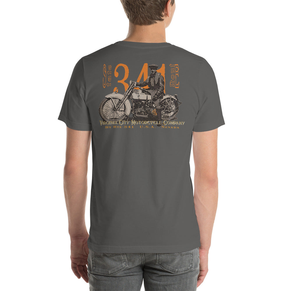 J-Model Harley "Polly" - Men's Vintage Motorcycle T-Shirt Men's T-Shirt Virginia City Motorcycle Company Apparel 