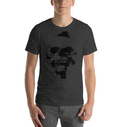 Biker Bred Men's Skull T-Shirt - Short-Sleeve Motorcycle T-Shirt Men's T-Shirt Virginia City Motorcycle Company Apparel 