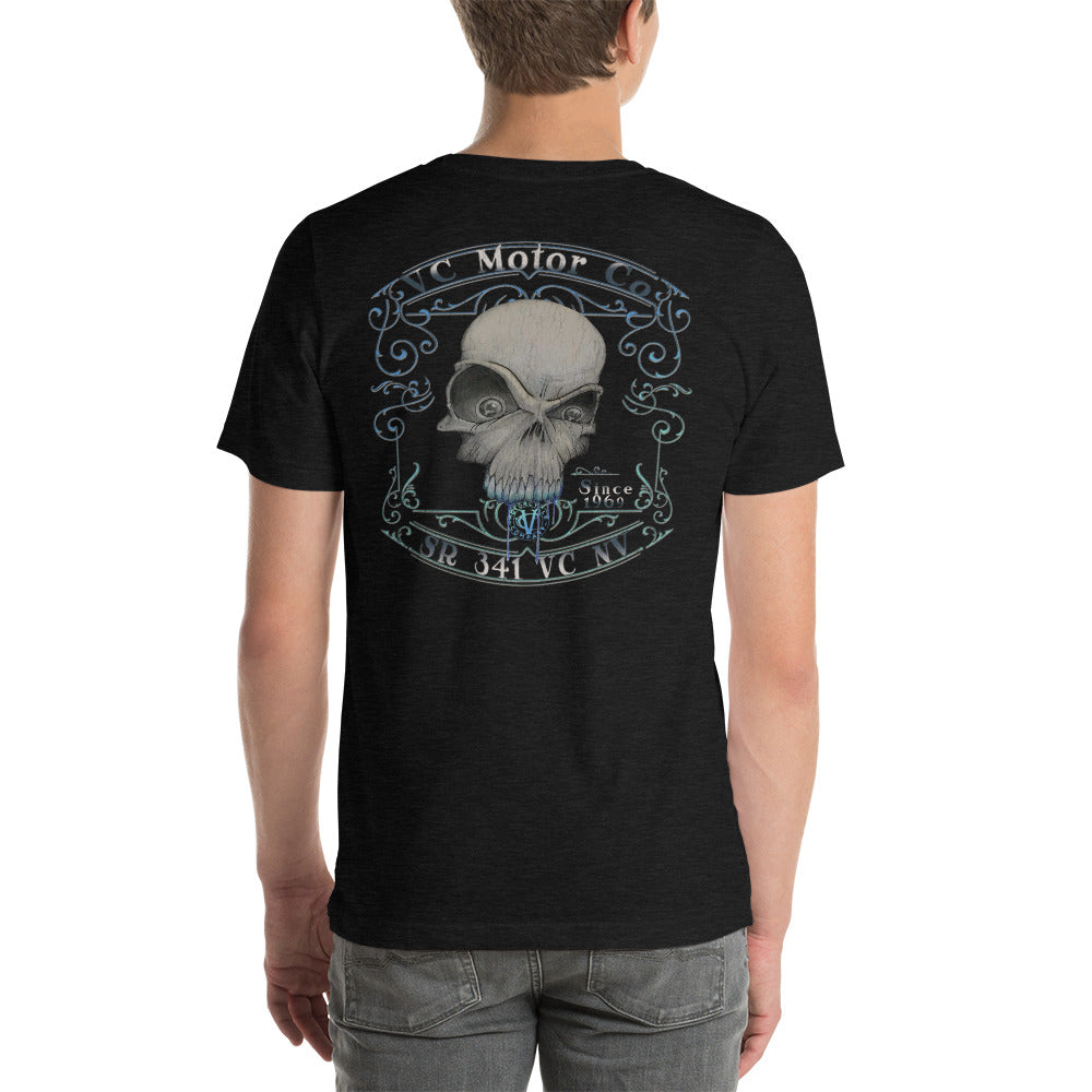 "Toxic" -  Men's Short-Sleeve Skull T-Shirt Men's T-Shirt Virginia City Motorcycle Company Apparel 