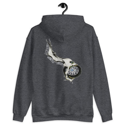 Eat This Fkr! - Skull Pullover Hoodie Hoodie Virginia City Motorcycle Company Apparel 