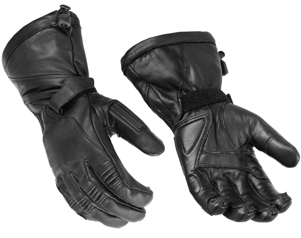 RC28 High Performance Insulated Cruiser Glove Men's Gauntlet Gloves Virginia City Motorcycle Company Apparel in Nevada USA