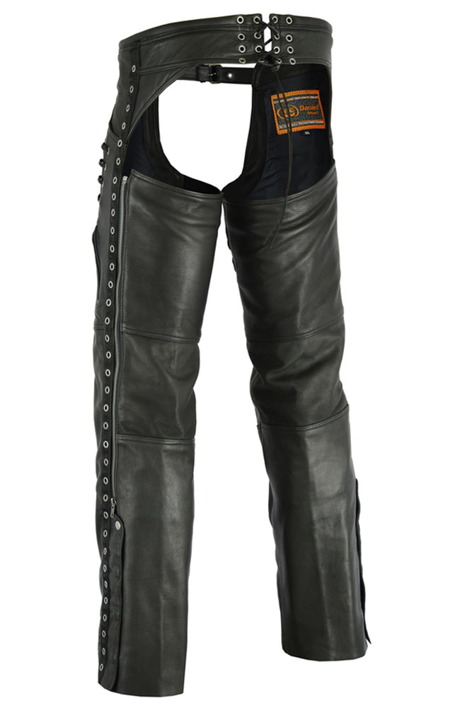 DS485 Women's Stylish Lightweight Hip Set Chaps Women's Chaps & Pants Virginia City Motorcycle Company Apparel 