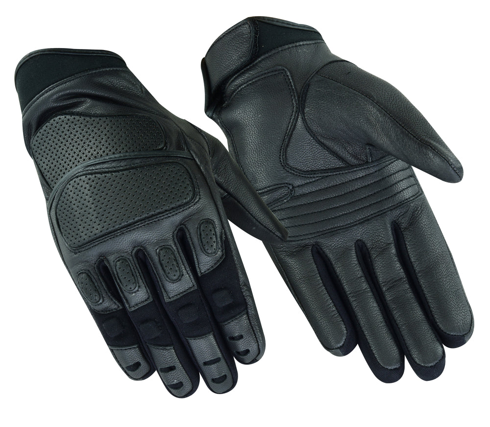 DS56 Heavy Duty Leather Sporty Glove Men's Lightweight Gloves Virginia City Motorcycle Company Apparel 