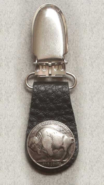 J122-13 Boot Clips Buffalo Nickel Boot Clips Virginia City Motorcycle Company Apparel 