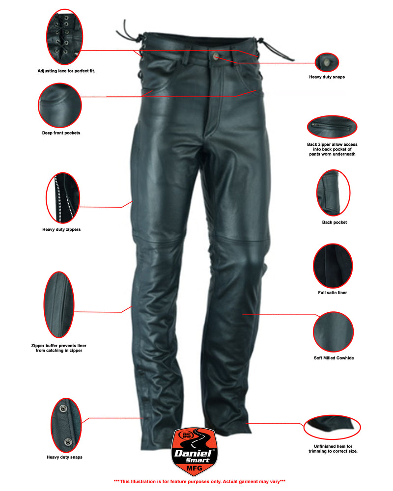 DS450 Men's Deep Pocket Over Pant Unisex Chaps & Pants Virginia City Motorcycle Company Apparel 