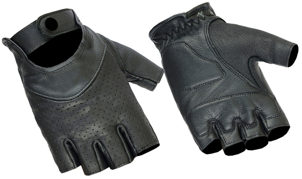 RC8 Women's Perforated Fingerless Glove Women's Fingerless Gloves Virginia City Motorcycle Company Apparel in Nevada USA