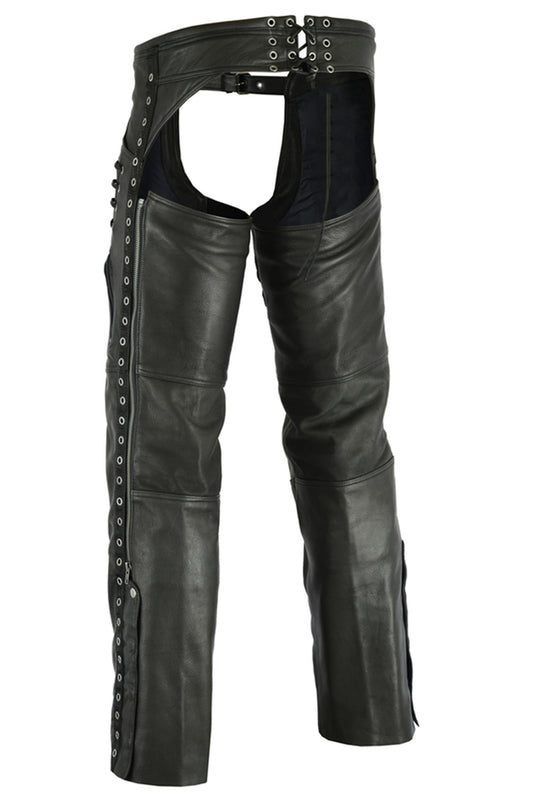 RC485 Women's Stylish Lightweight Hip Set Chaps Chaps Virginia City Motorcycle Company Apparel in Nevada USA