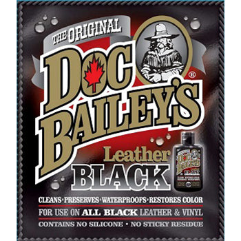 DBailey Doc Bailey's Leather Black Redye and Waterproof Leather Cleaners Virginia City Motorcycle Company Apparel 