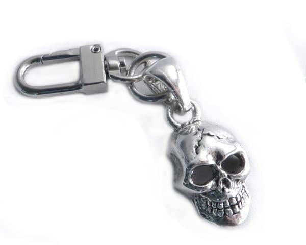 K-SKULLXL Skull XL Clip-on Wallet Chains/Key Leash Virginia City Motorcycle Company Apparel 