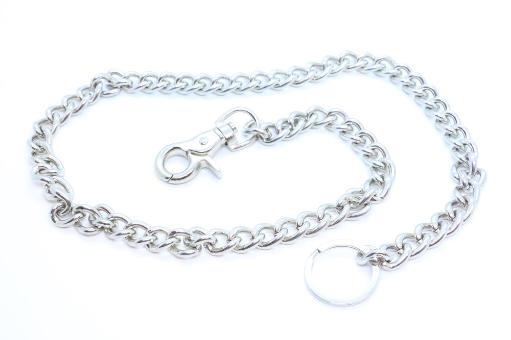 WC003 34" Wallet Chain Chrome Wallet Chains/Key Leash Virginia City Motorcycle Company Apparel 