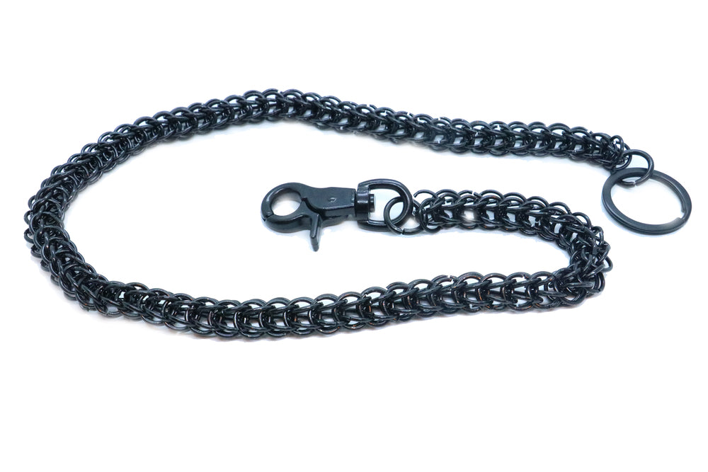 WC17613 27" Wallet Chain Black Wallet Chains/Key Leash Virginia City Motorcycle Company Apparel 