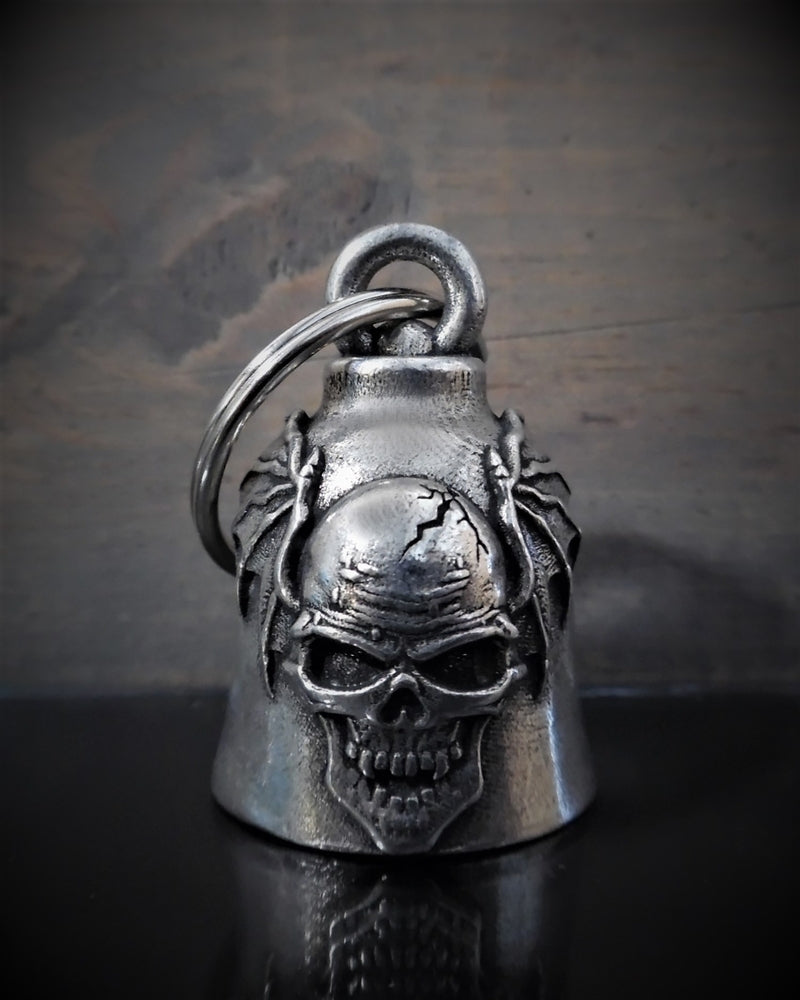 BB-59 Skull Batwing Bell Bravo Bells Virginia City Motorcycle Company Apparel 