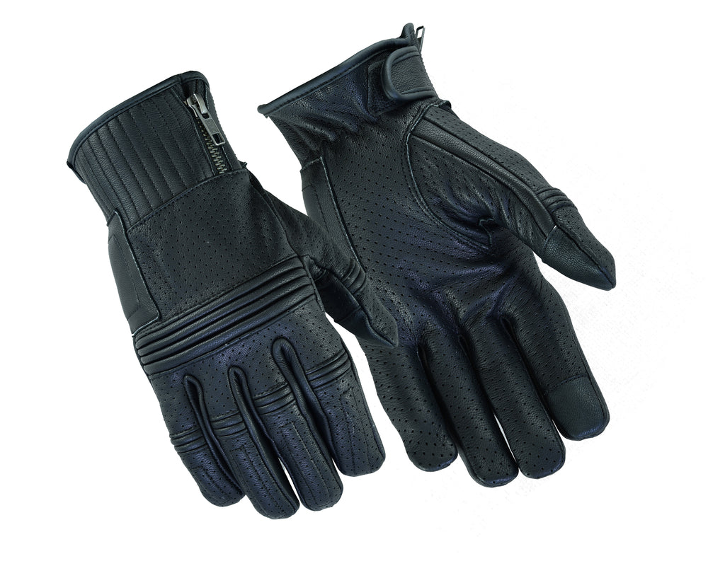 DS93 Premium Perforated Operator Glove Men's Lightweight Gloves Virginia City Motorcycle Company Apparel 