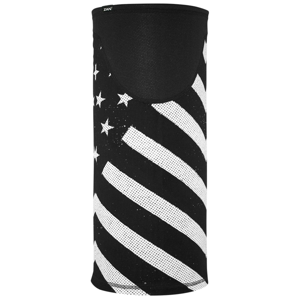 TW091 Tube, Windproof, Black & White Flag Head/Neck/Sleeve Gear Virginia City Motorcycle Company Apparel 