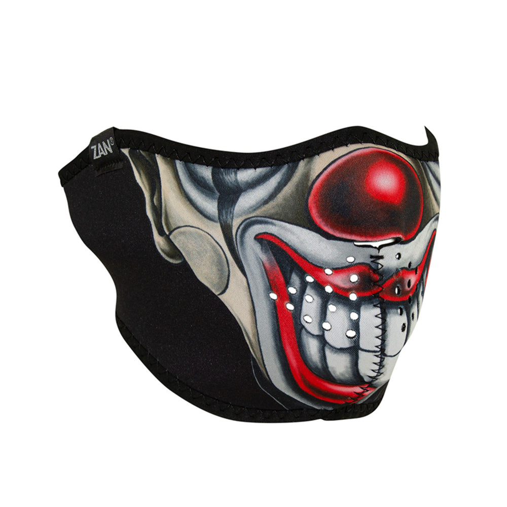 WNFM411H Neoprene Half Face Mask, Chicano Clown Half Facemasks Virginia City Motorcycle Company Apparel 