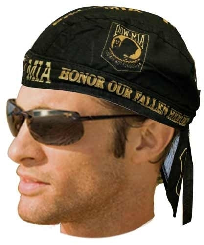 HW2670 Headwrap POW/MIA Headwraps Virginia City Motorcycle Company Apparel 