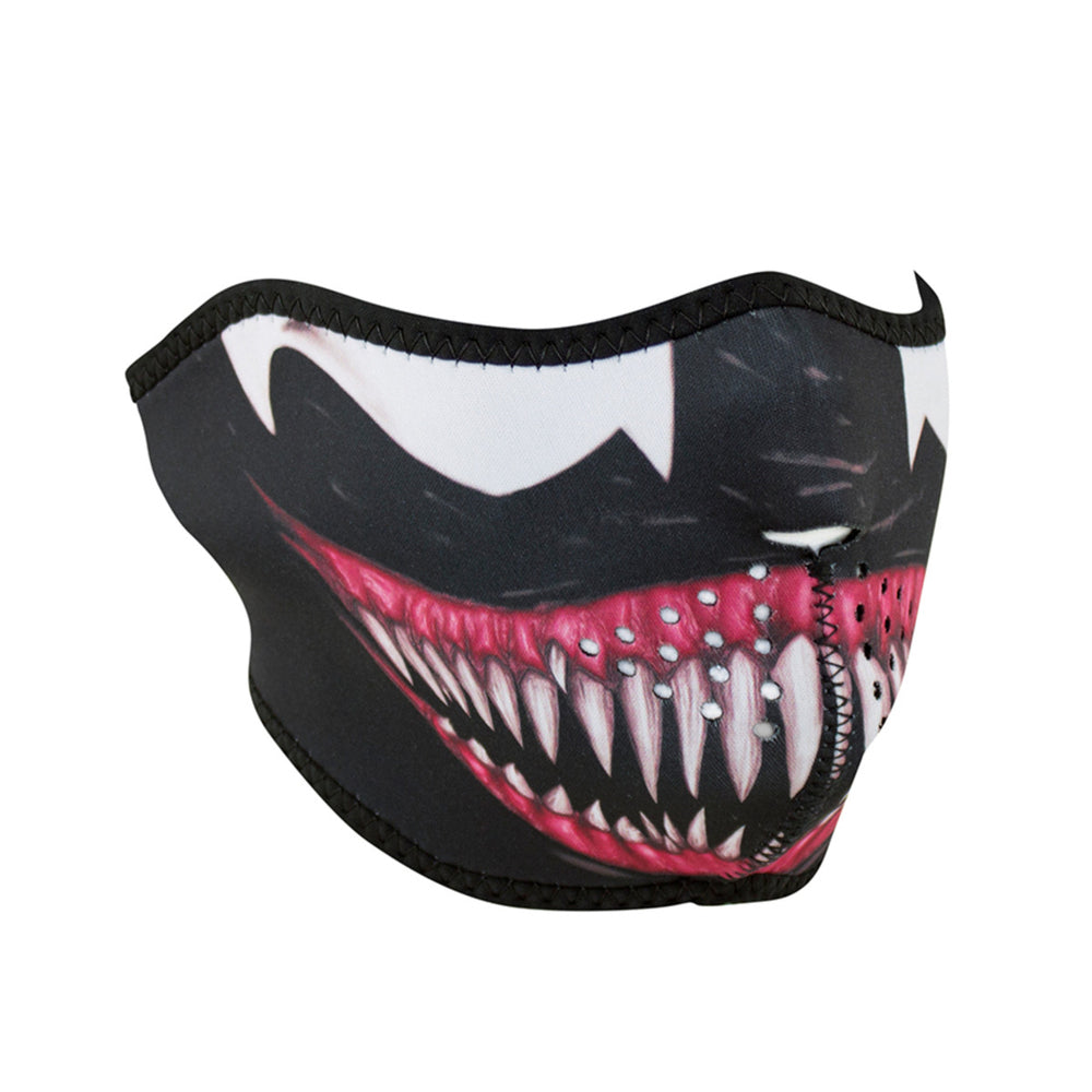 WNFM093H ZAN® Half Mask- Neoprene- Toxic Half Facemasks Virginia City Motorcycle Company Apparel 