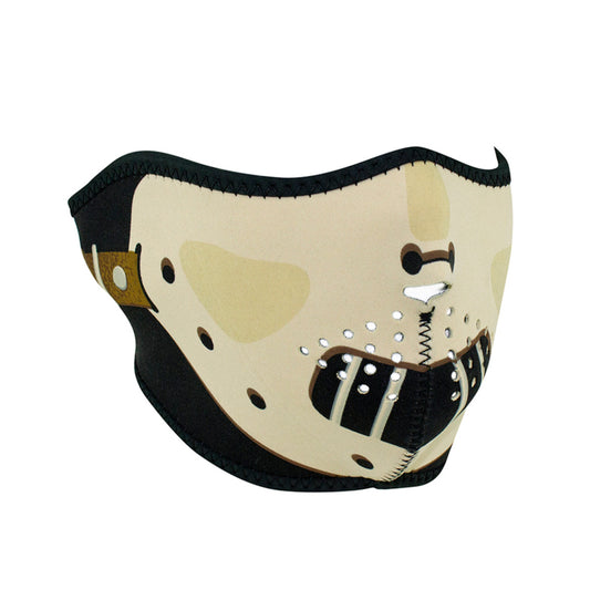 WNFM038H ZAN® Half Mask- Neoprene- Hannibal Half Facemasks Virginia City Motorcycle Company Apparel 