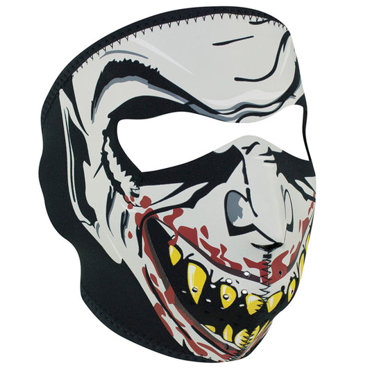 WNFM067G ZAN® Full Mask- Neoprene- Vampire, Glow in the Dark Full Facemasks Virginia City Motorcycle Company Apparel 