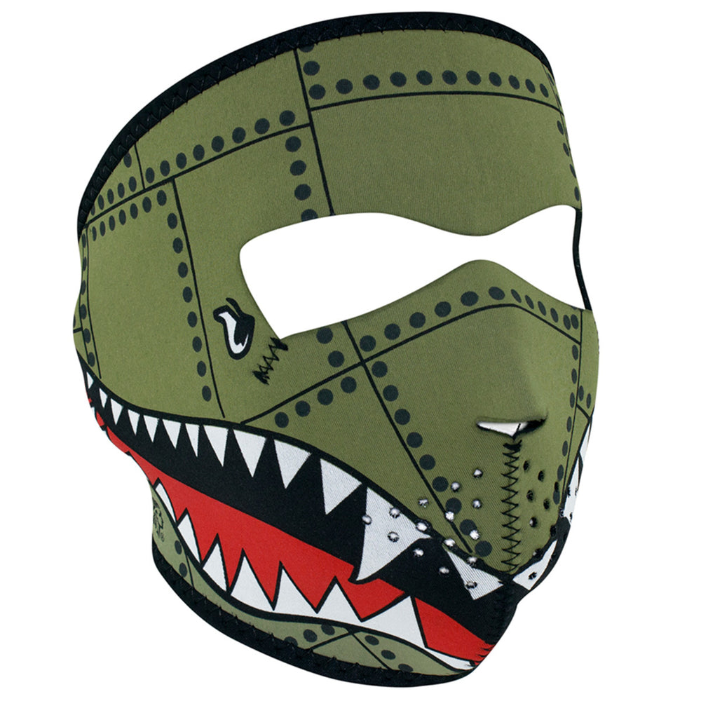 ZAN® Full Mask- Neoprene- Bomber - WNFM010 Full Facemasks Virginia City Motorcycle Company Apparel 