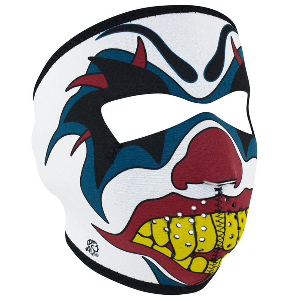 WNFM005 ZAN® Full Mask- Neoprene- Clown Full Facemasks Virginia City Motorcycle Company Apparel 