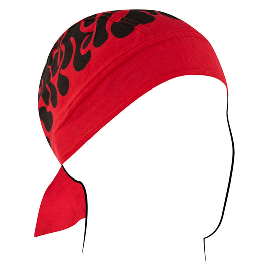 Z229 Flydanna®, Cotton, Flames Red II Headwraps Virginia City Motorcycle Company Apparel 