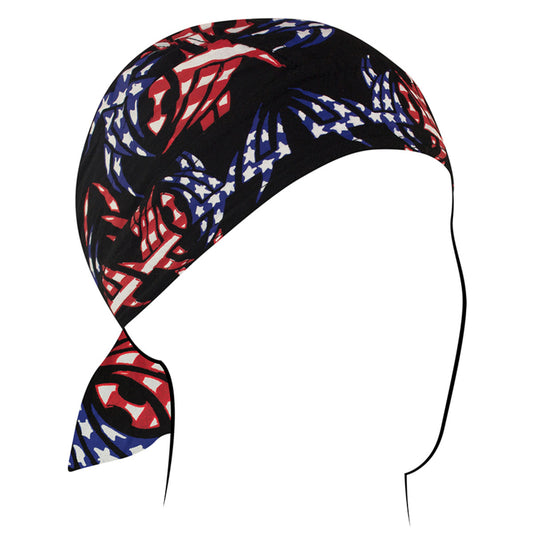 Z594 Flydanna®, Cotton, Tribal Patriot Headwraps Virginia City Motorcycle Company Apparel 