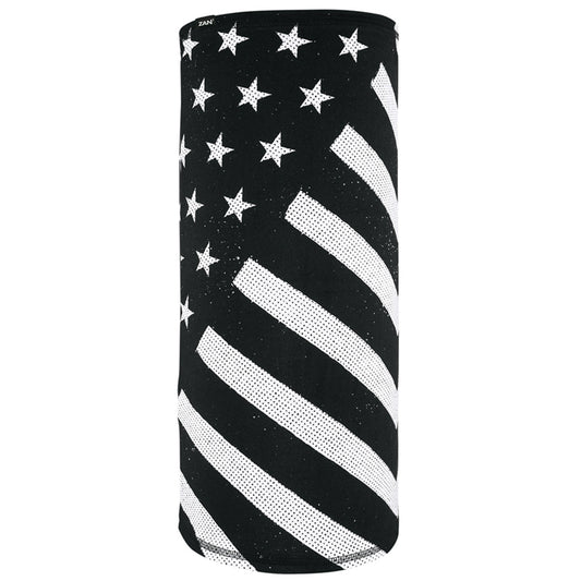 TL091 Motley Tube®, SportFlex(tm) Series- Black & White Flag Head/Neck/Sleeve Gear Virginia City Motorcycle Company Apparel 