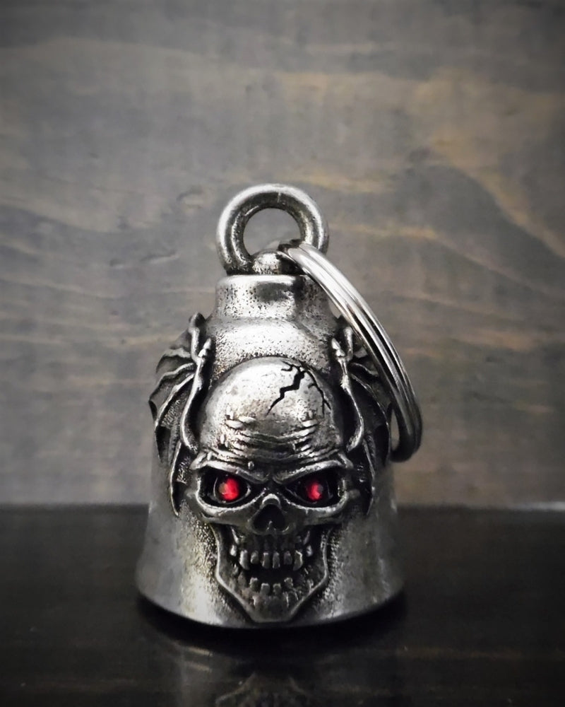 BB-103 Skull Batwing Diamond Bell Bravo Bells Virginia City Motorcycle Company Apparel 