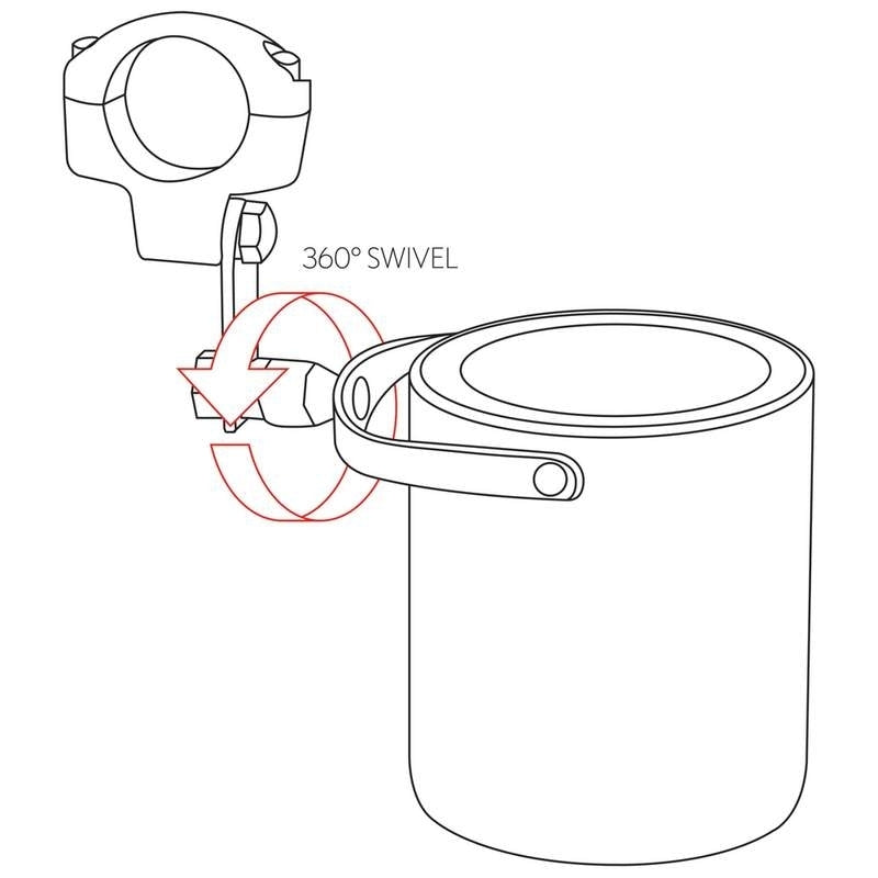 GFCUPHSS SS Motorcycle Cup Holder Motorcycle Mounts Virginia City Motorcycle Company Apparel 