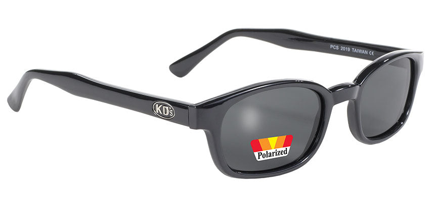 2019 KD's Blk Frame/Polarized Gray Lens Sunglasses Virginia City Motorcycle Company Apparel 