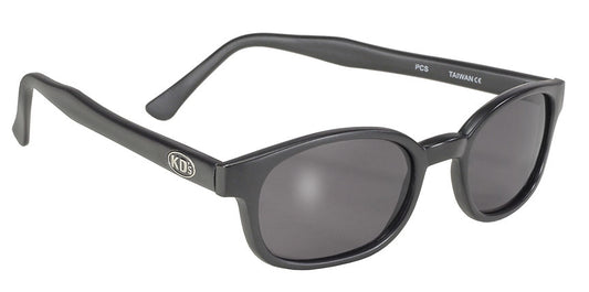 20010 KD's Blk Matte Frame/Smoke Lens Sunglasses Virginia City Motorcycle Company Apparel 