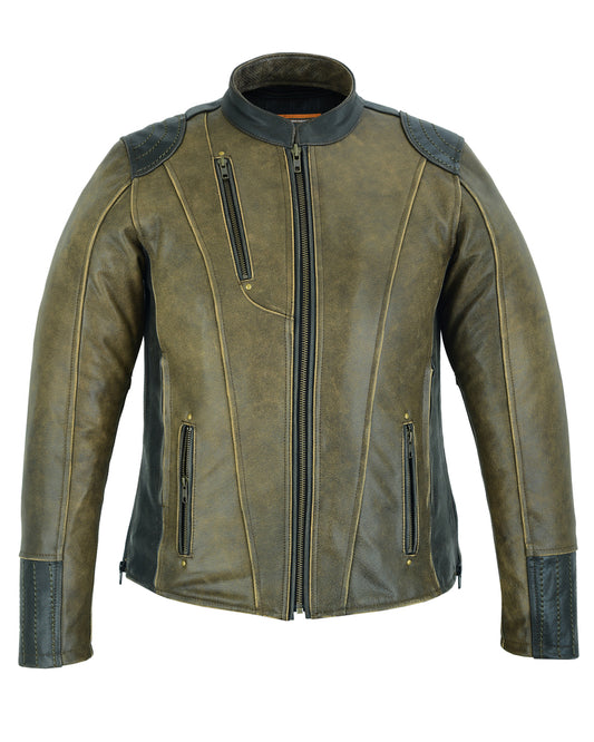 DS830 Women's Dressed to the Nine Jacket Women's Leather Motorcycle Jackets Virginia City Motorcycle Company Apparel 