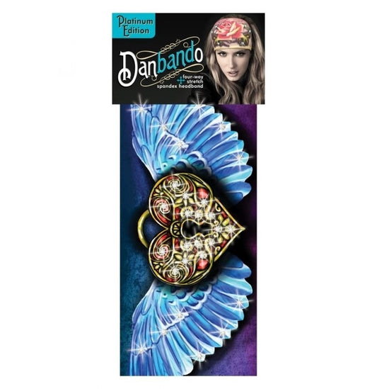 DBD040 Locked In Love with Stones Danbando Headwraps Virginia City Motorcycle Company Apparel 