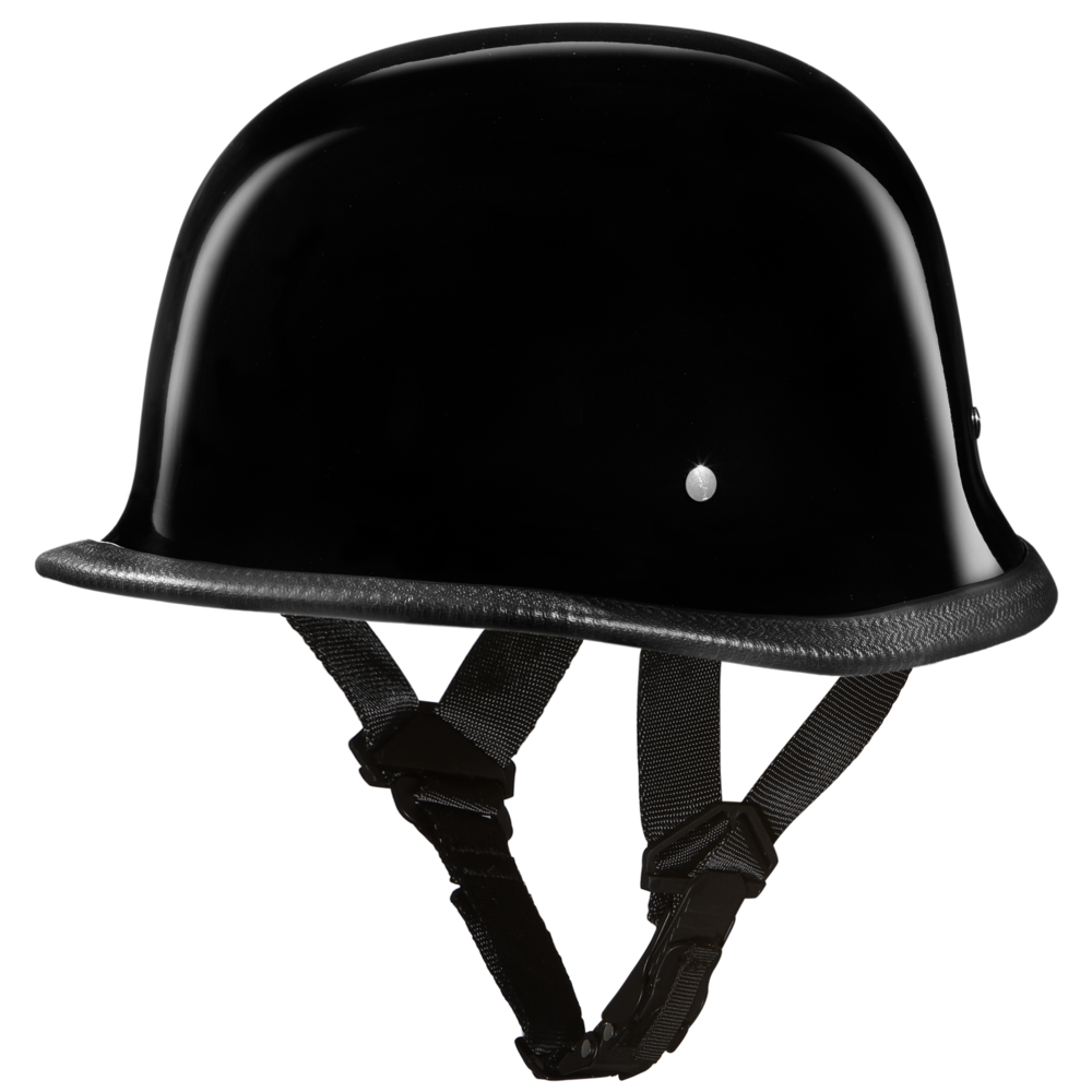 G1-A D.O.T. GERMAN - HI-GLOSS BLACK German Helmets Virginia City Motorcycle Company Apparel 