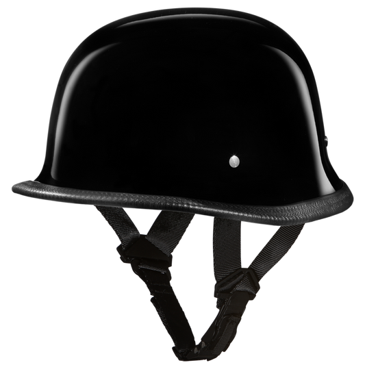 G1-A D.O.T. GERMAN - HI-GLOSS BLACK German Helmets Virginia City Motorcycle Company Apparel 