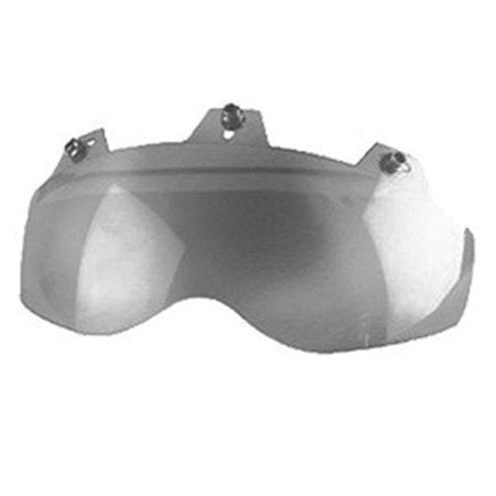 02-311 3 Snap Shorty Shield - Hard Coated Silver Mirror Helmet Accessories Virginia City Motorcycle Company Apparel 