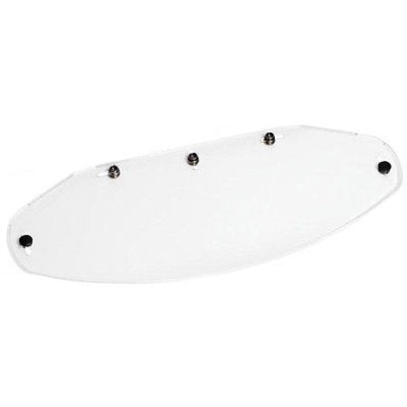 02-505 5 Snap Flat Sheild - Clear Helmet Accessories Virginia City Motorcycle Company Apparel 