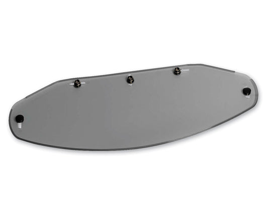 02-501 5 Snap Flat Sheild - Smoke Helmet Accessories Virginia City Motorcycle Company Apparel 