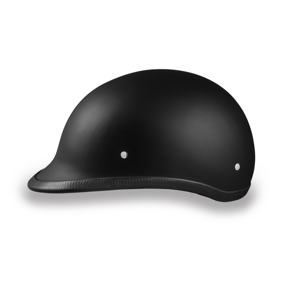 H1-B D.O.T. HAWK: DULL BLACK Polo Style Helmets Virginia City Motorcycle Company Apparel 