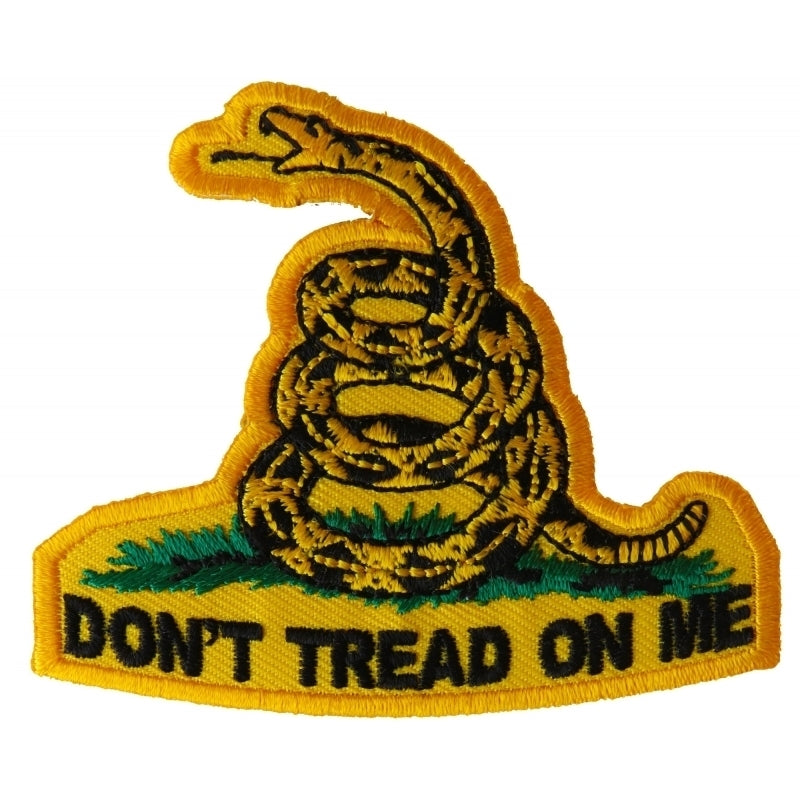 P3111 Don't Tread On Me Small Patch Patches Virginia City Motorcycle Company Apparel 