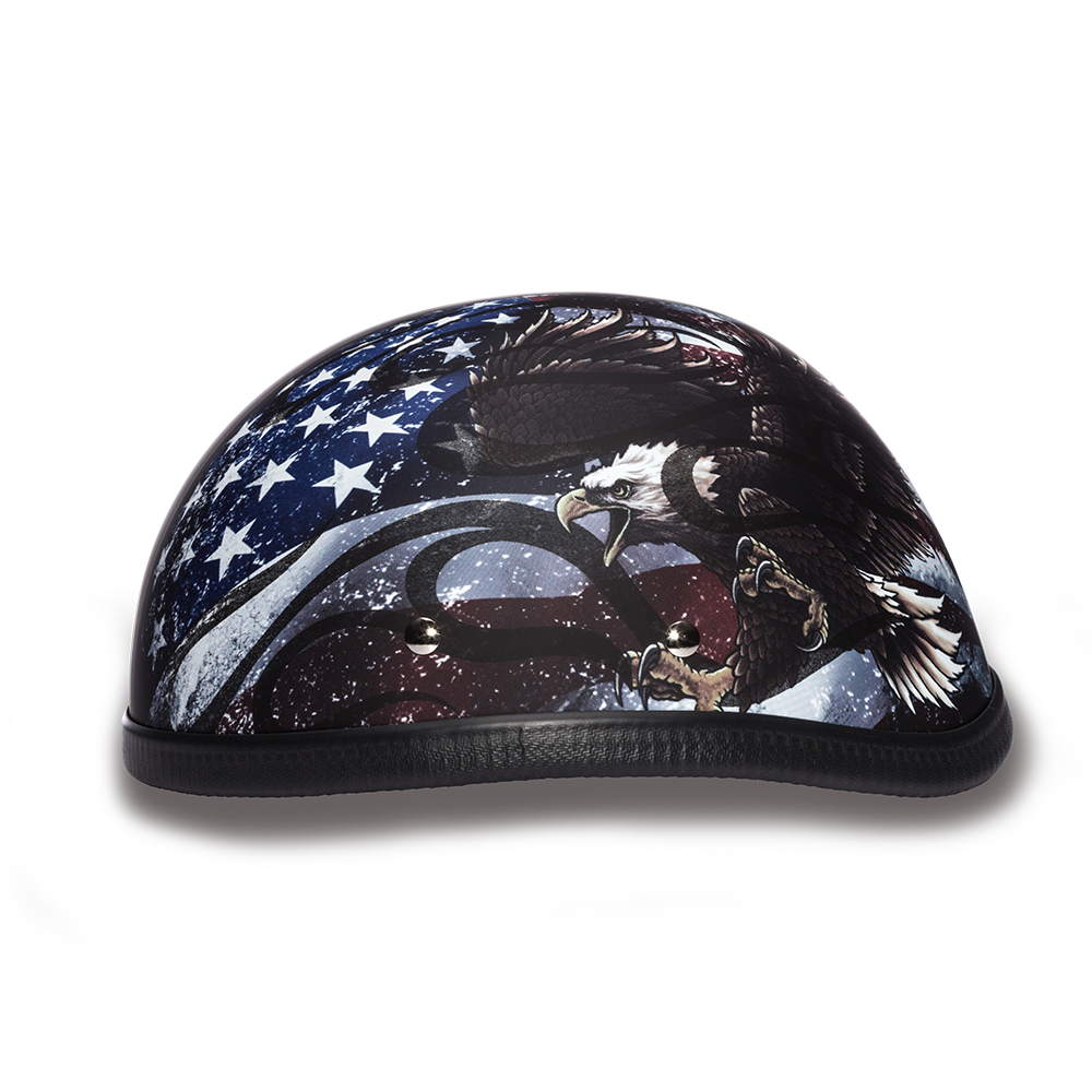 6002USA EAGLE- W/ FLAMES USA Non-DOT Eagle Novelty Virginia City Motorcycle Company Apparel 