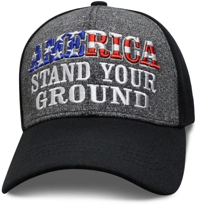 Second Amendment Cap America Stands Hats Virginia City Motorcycle Company Apparel 