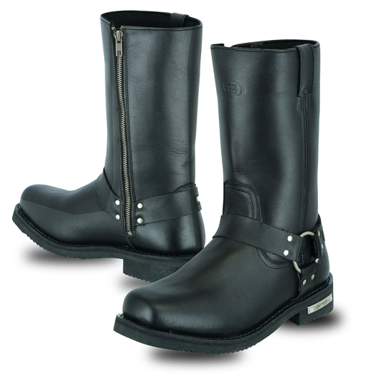 DS9739 Men's Waterproof Harness Boots New Arrivals Virginia City Motorcycle Company Apparel 