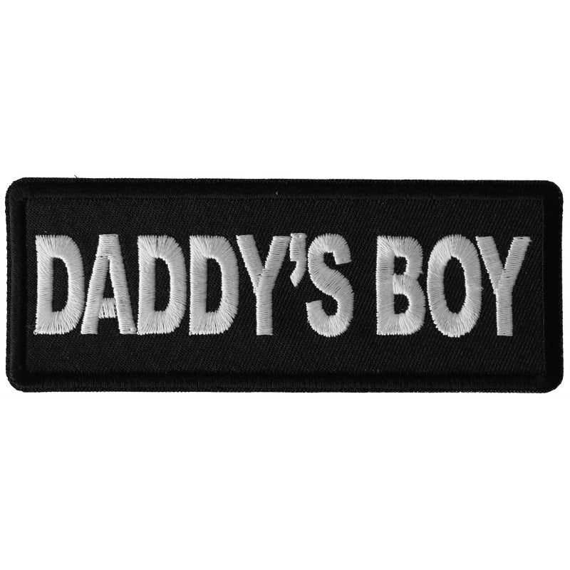 P6312 Daddy's Boy Patch Patches Virginia City Motorcycle Company Apparel 