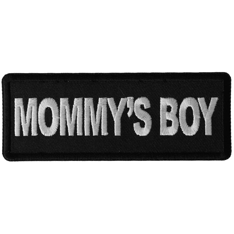 P6310 Mommy's Boy Patch Patches Virginia City Motorcycle Company Apparel 